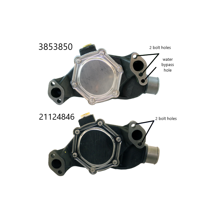 Volvo Penta 3853850 4.3L, 5.0L & 5.7 Circulation Pump