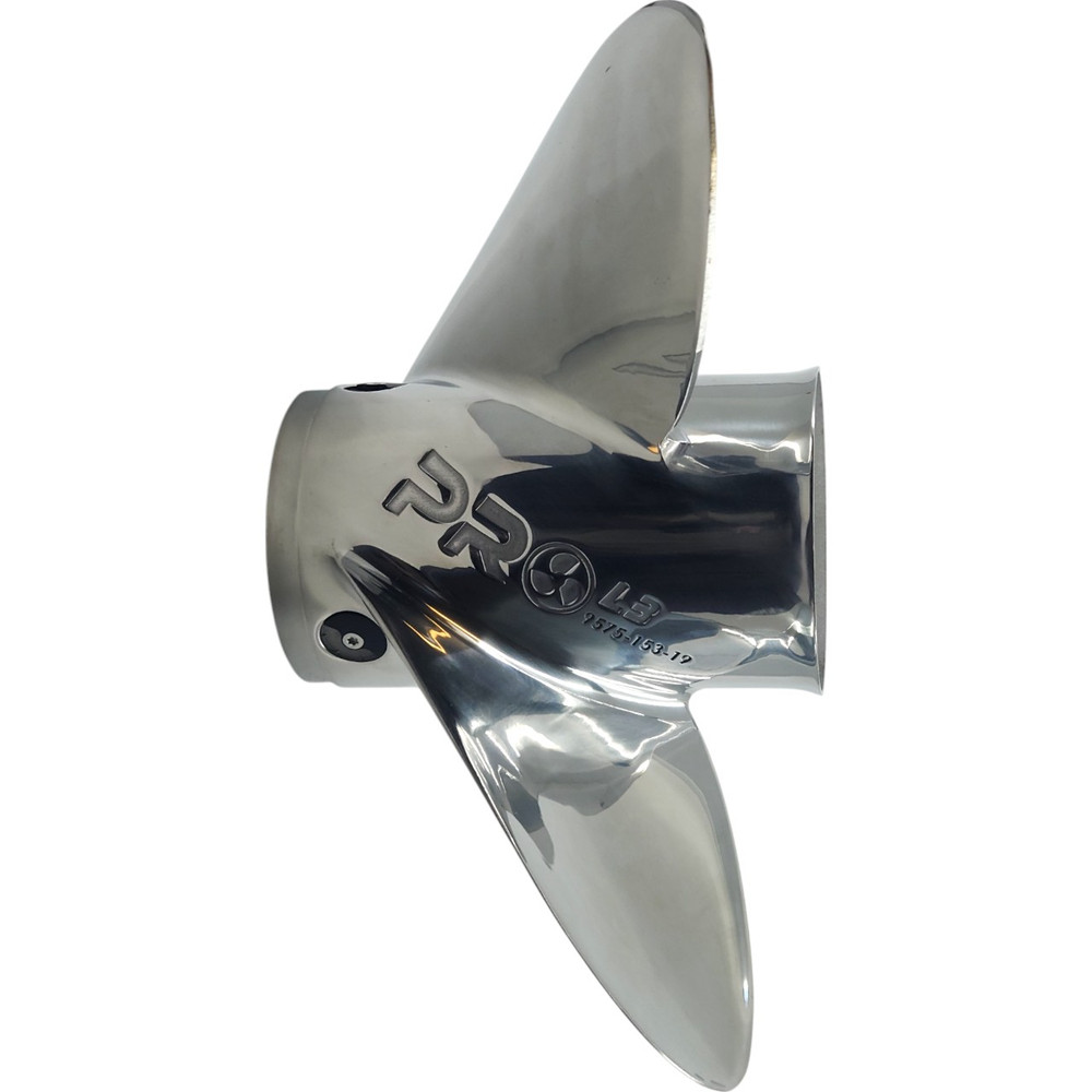 Mariner 90-300HP Rubex 3 L3 Plus Stainless Steel LH Propeller (6 Pitch Options)