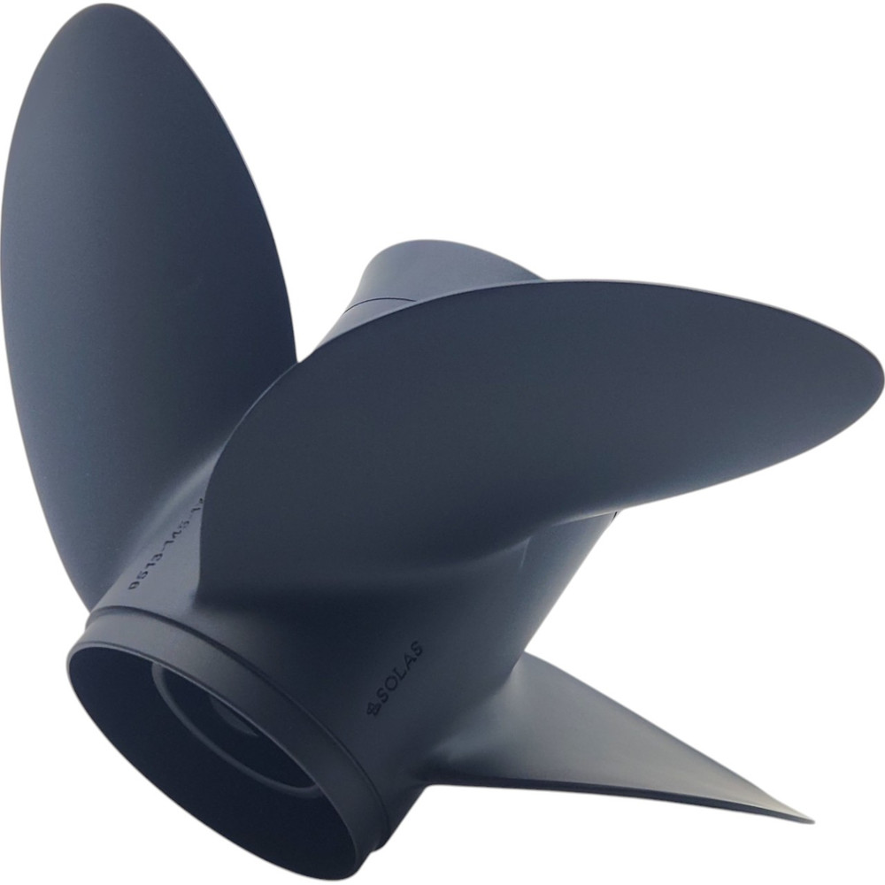 Force 75-140HP Rubex Aluminium 4 Blade Propeller for Mercury 4-1/4 inch gearcase