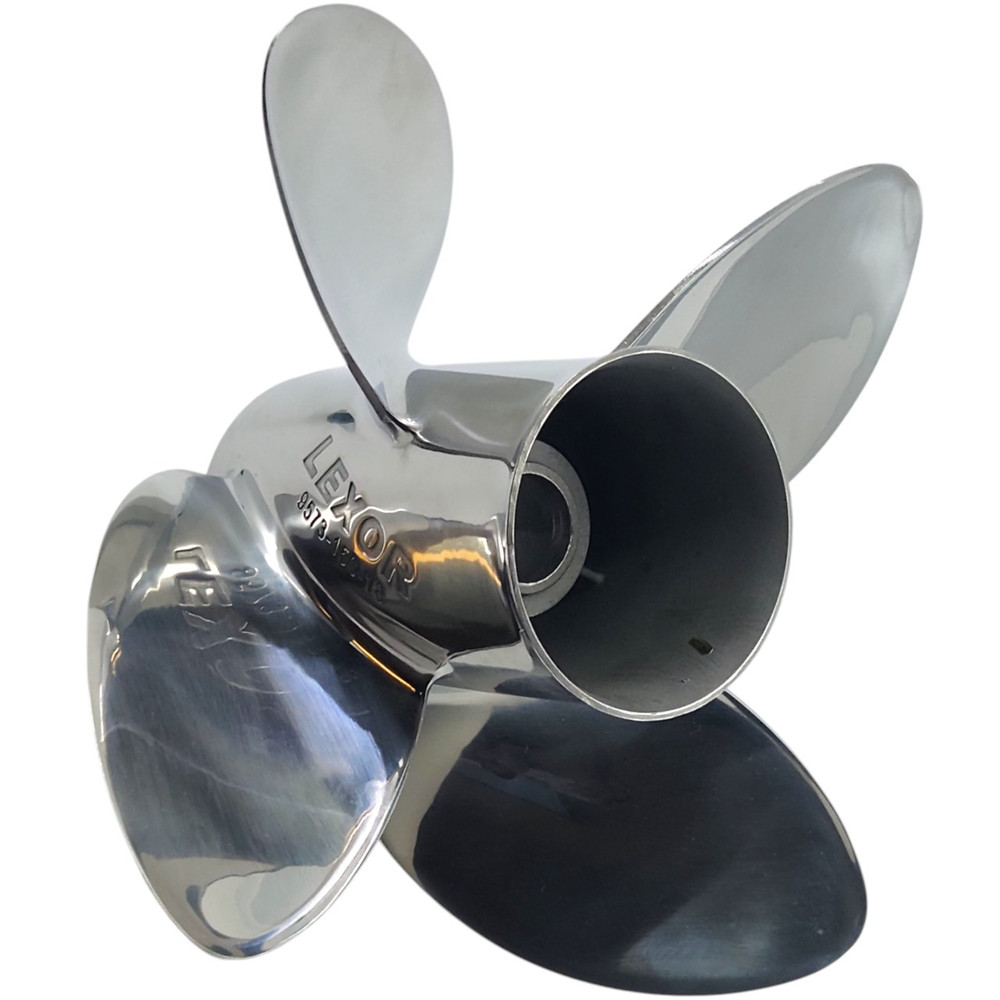 Durable stainless steel Rubex L4 propeller for Honda BF200-BF250 engines