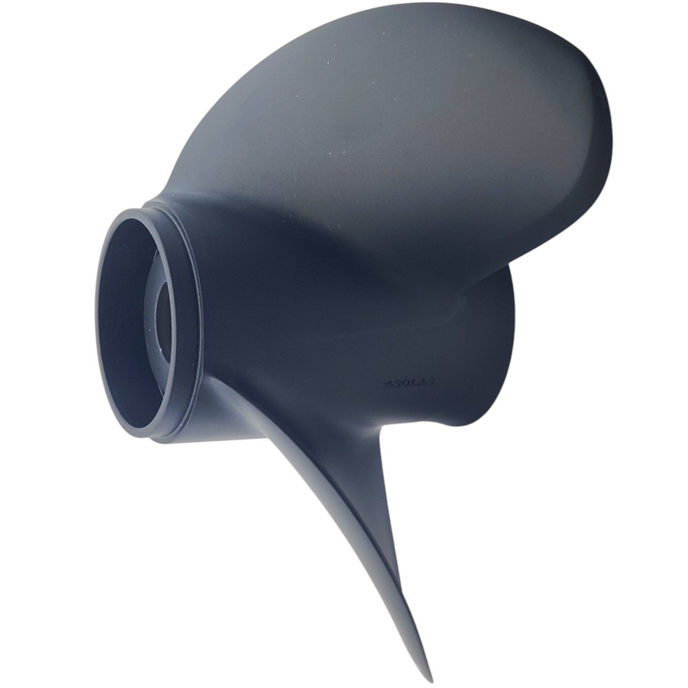 Aluminium propeller with traditional rubber hub and top speed performance