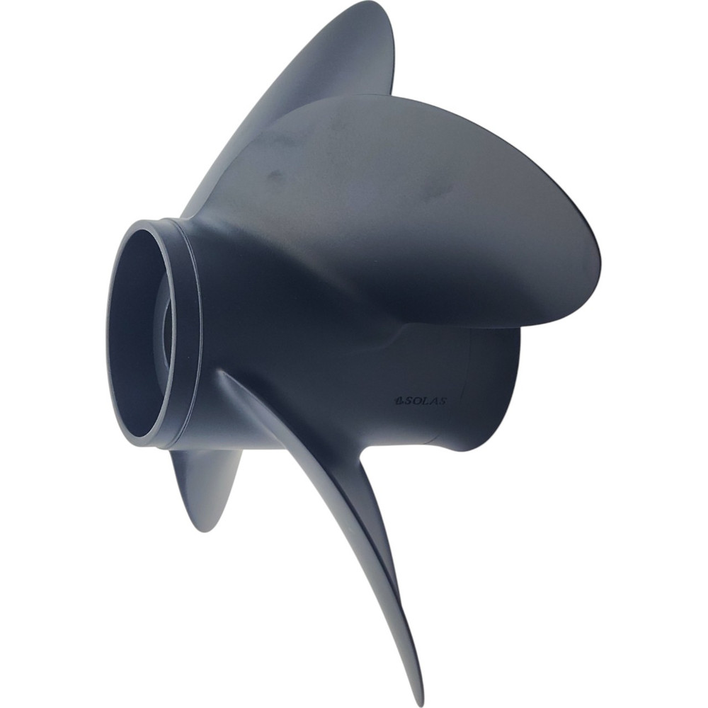 Aluminium propeller with traditional rubber hub and excellent acceleration