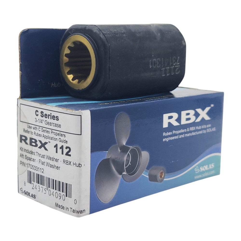 Freshwater and occasional saltwater compatible RBX hub kit