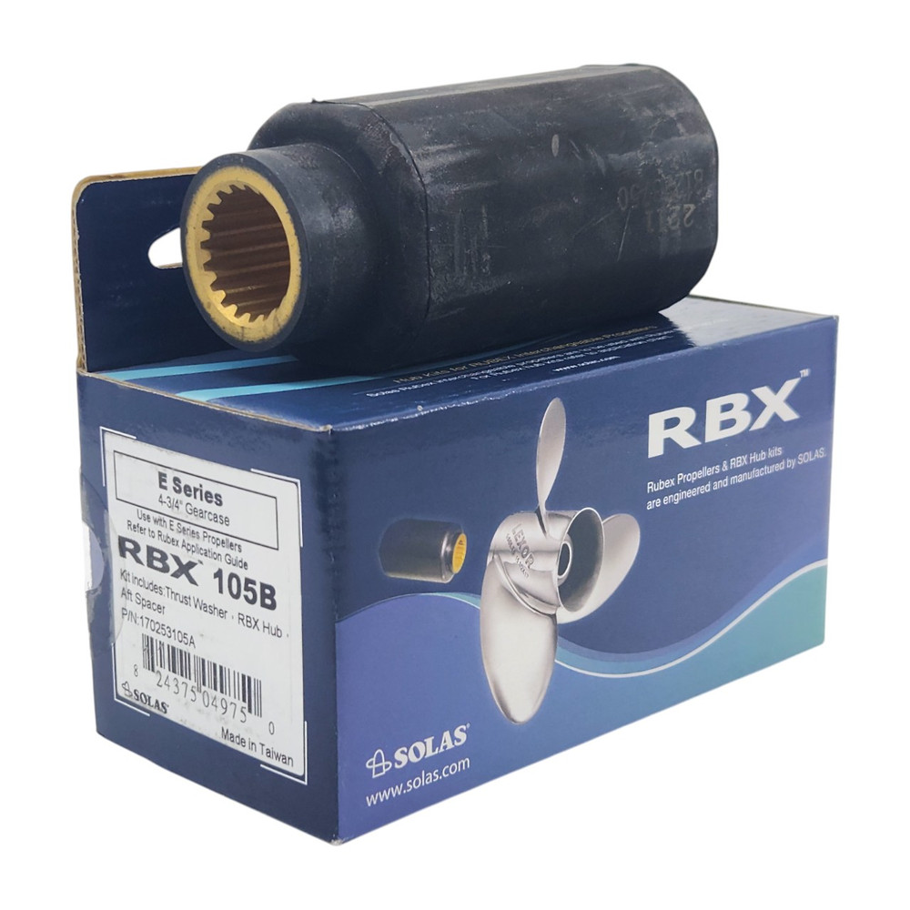 Solas RBX-105B hub kit compatible with stainless steel propellers