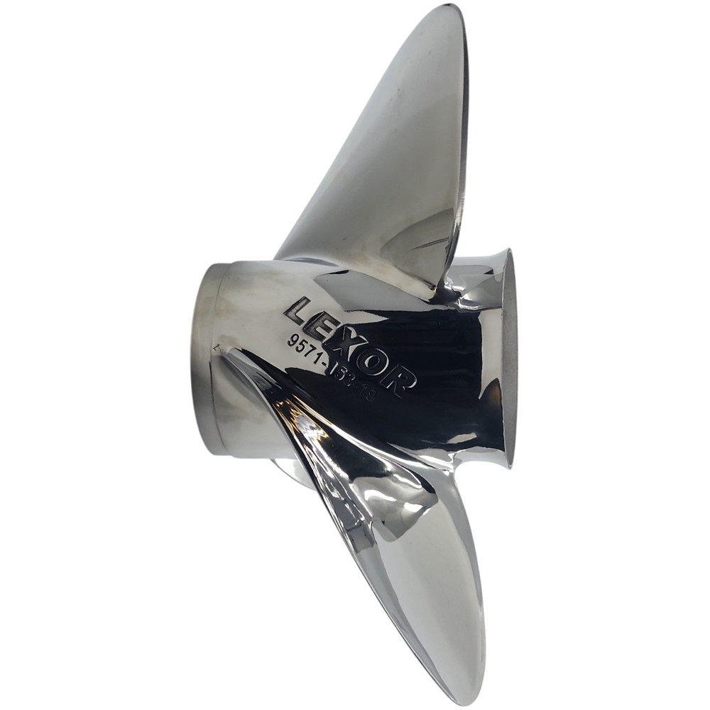 High performance LH Rubex L3 stainless propeller for Volvo Penta SX boats