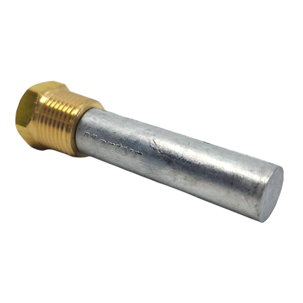 Martyr CME1 3/8 Zinc Pencil Anode with Plug
