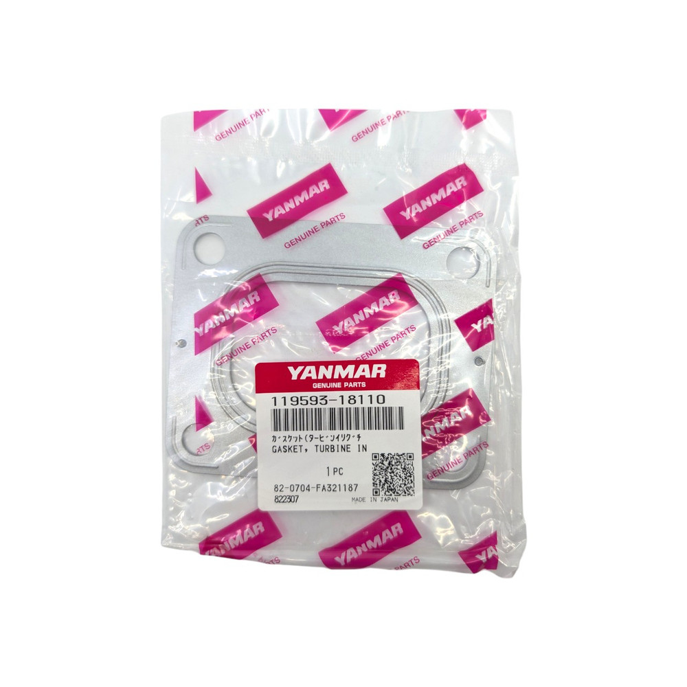 Yanmar Genuine 119593-18110 Turbo Gasket