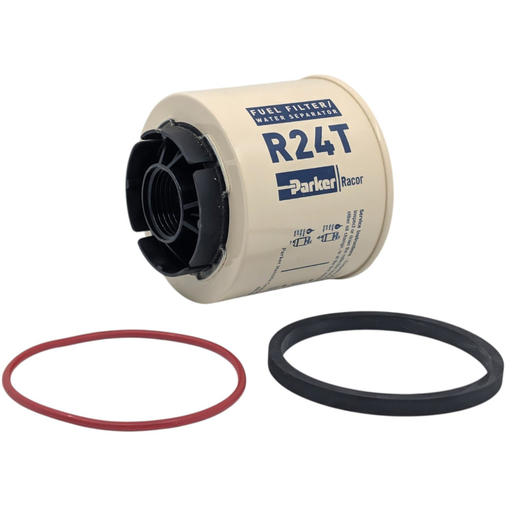 R24T fuel filter element with Aquabloc filtration media