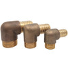 Bronze Hose Tail Elbows 3/8" up to 3"