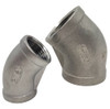 Stainless Steel 316 F + F Elbows 45 Degree