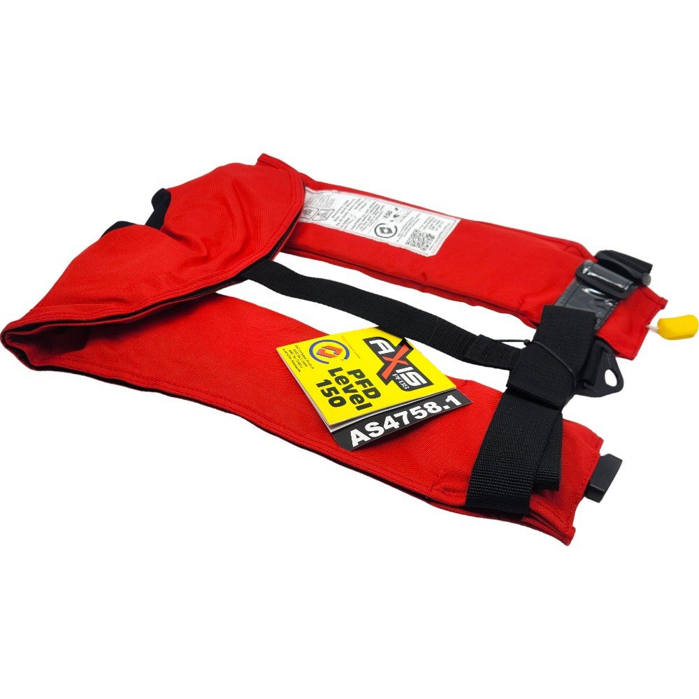 Manual Inflatable Life Jacket Life Vest Lifejacket PFD for Adult - Slim Design