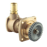Albinus 05-01-026 raw water pump for Yanmar 3JH4E 4JH4E 4JH5E and 4JH110 marine diesel engines