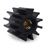 Cummins Sherwood spline drive seawater impeller with O-ring and lubricant