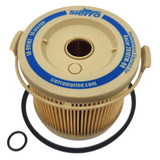 Sierra 18-99182 2010TM 10 Micron Fuel Filter Element - filter label and sealing surface