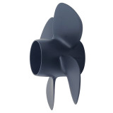Evinrude 8-15HP Amita 4 Replacement Propeller showing 4 blade design Evinrude 8-15HP Amita 4 Replacement Propeller showing 4 blade design