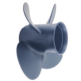 Evinrude 15-35HP Amita 4 Aluminium Propeller side profile Evinrude 15-35HP Amita 4 Aluminium Propeller side profile