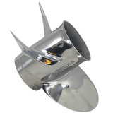 Durable stainless steel propeller with traditional rubber hub for Johnson outboards Durable stainless steel propeller with traditional rubber hub for Johnson outboards