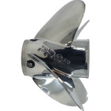 High performance Solas Rubex Pro L4 LH stainless steel propeller for Johnson 200-300HP outboards