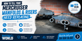 How to Tell if Your Mercruiser Manifolds and Risers Need Replacing