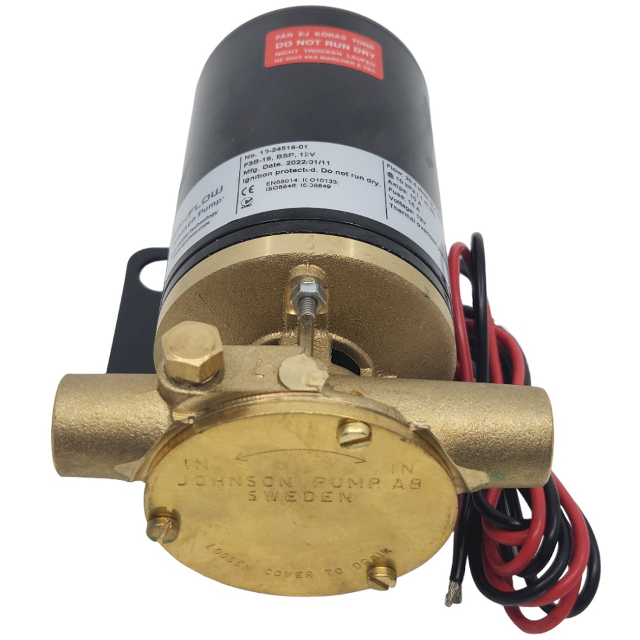 Genuine SPX Johnson 10-24516-02 Diesel / Oil Transfer Pump 21L/min 24 ...