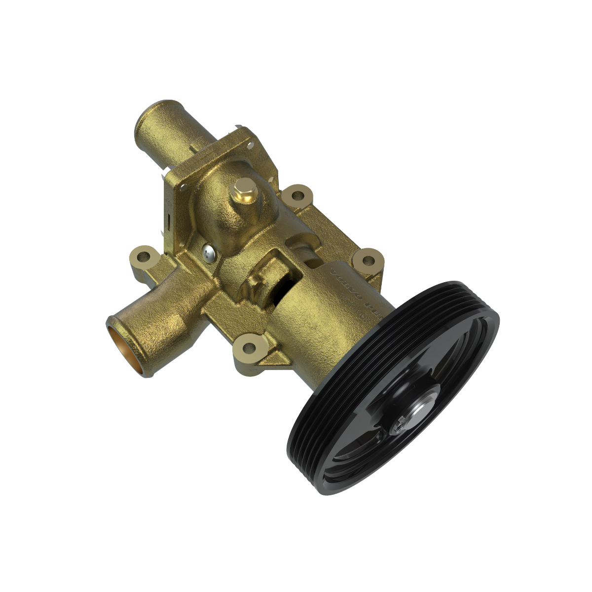 New Water Pump Impeller For Volvo Penta – Replaces 825940, 860203, 3855546, 3862281