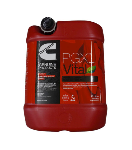 Cummins PGXL Vital Coolant - 20L Premix Red