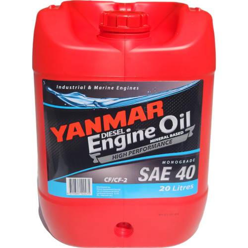 Genuine Yanmar Diesel Monograde SAE 40 20L Engine Oil