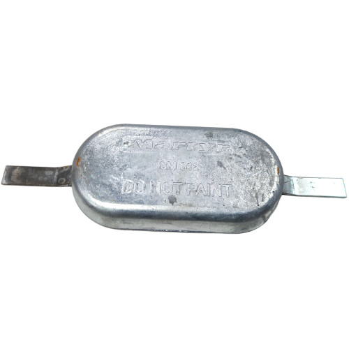 CM8-12-200S - Block Anode With Strap Zinc