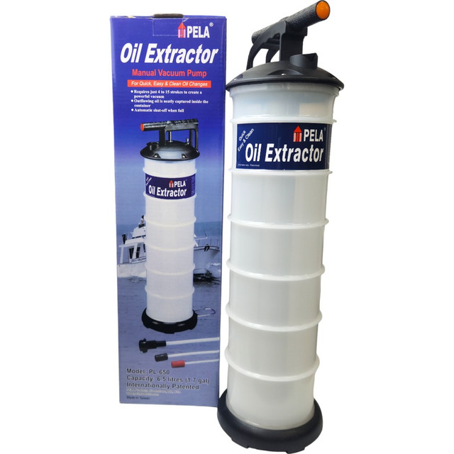 Pela 650 6.5L Oil Extraction Vacuum Pump full view