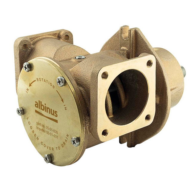 Albinus 05-01-028 bronze engine cooling pump replacing Scania 1785018