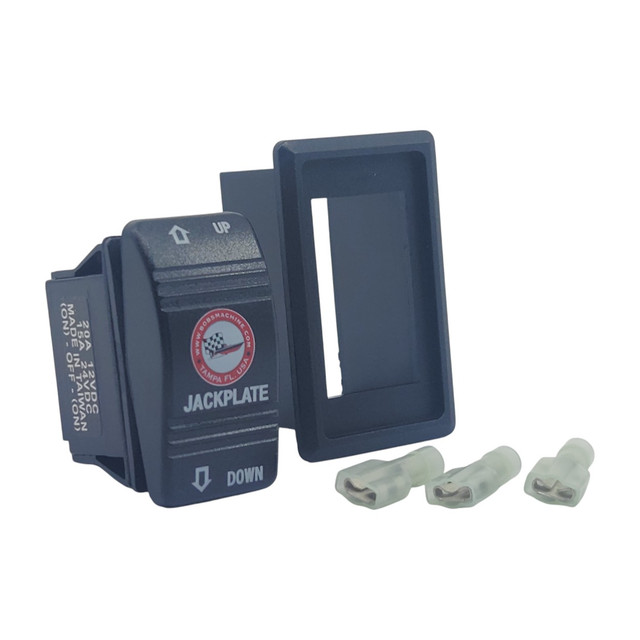 Bobs Machine Shop Rocker Switch 20A 12VDC Kit