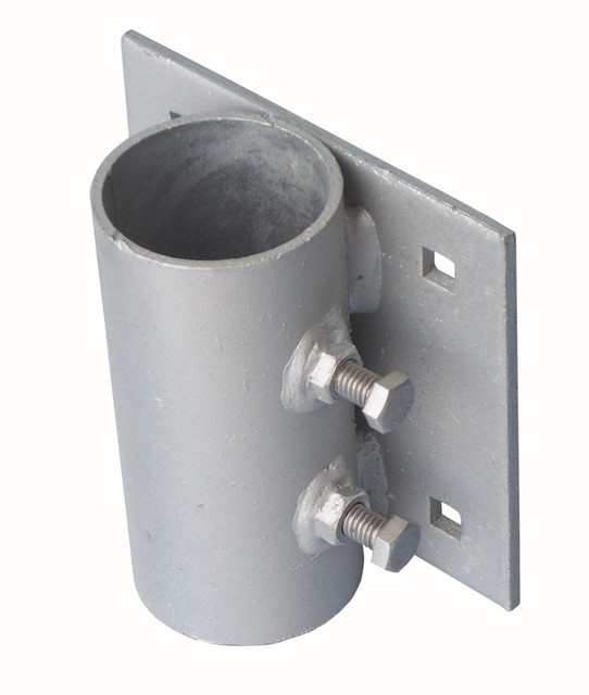 Heavy Duty Side Leg Pipe Holder - Galvanised