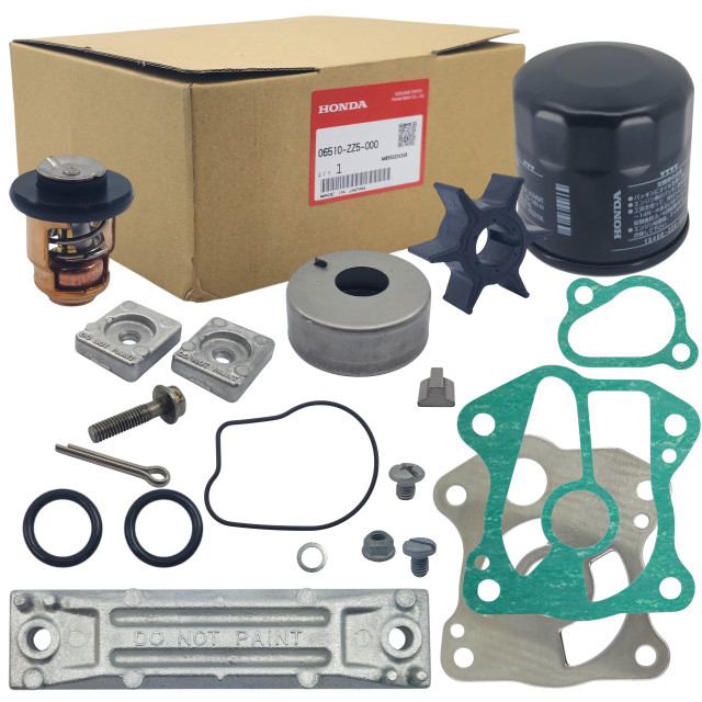 Genuine Honda 06510-ZZ5-000 200 Hour BF50DK4, BF40DK4 Service Kit Genuine Honda 06510-ZZ5-000 200 Hour BF50DK4, BF40DK4 Service Kit