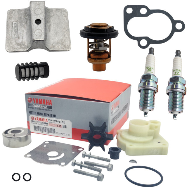 Genuine Yamaha Outboard 25BMH, 25XMH Service Kit