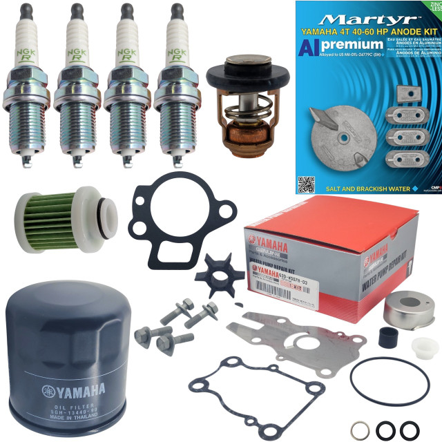 Genuine Yamaha Outboard F50FET, F50FEHT, F50HET, F50HEHT, F50L Service Kit