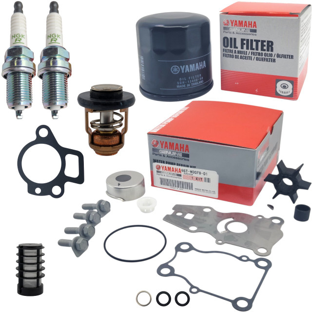 Genuine Yamaha Outboard FT25BET Service Kit (High Thrust)