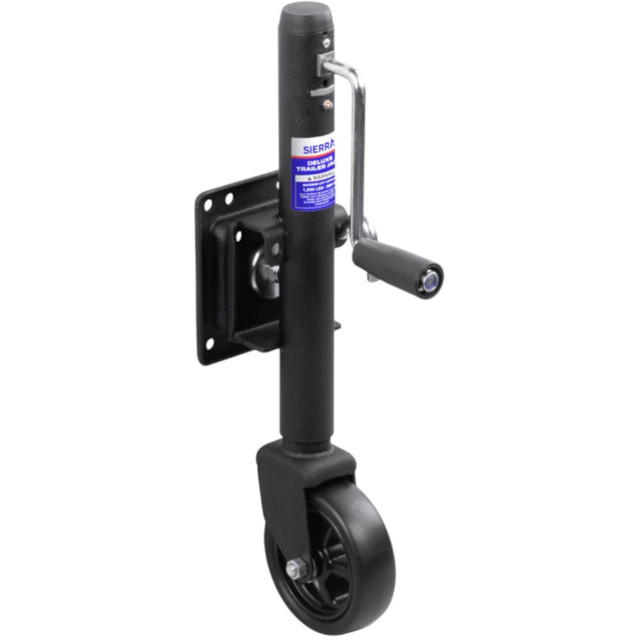 Sierra Deluxe Swivel Jockey Wheel Black
