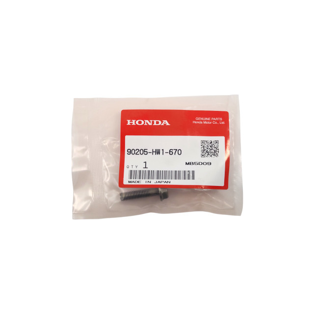Genuine Honda 90205-HW1-670 M6 Flanged Bolt Genuine Honda 90205-HW1-670 M6 Flanged Bolt
