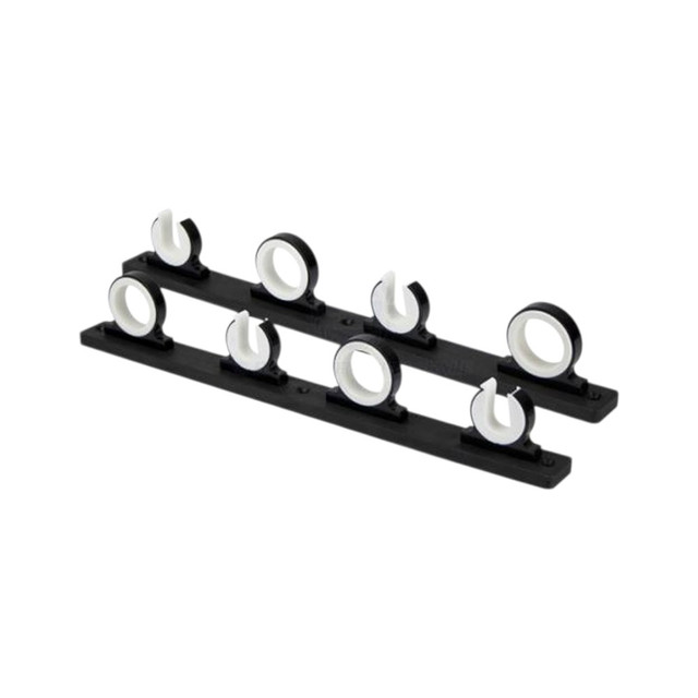 Relaxn 4 Rod Holder Storage Rack with aluminium, nylon, and polyboard construction for vertical or horizontal rod storage Relaxn 4 Rod Holder Storage Rack with aluminium, nylon, and polyboard construction for vertical or horizontal rod storage