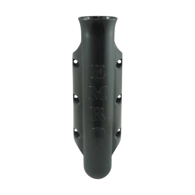 Relaxn Black Side Mount Rod Holder with moulded gimbal and nylon construction