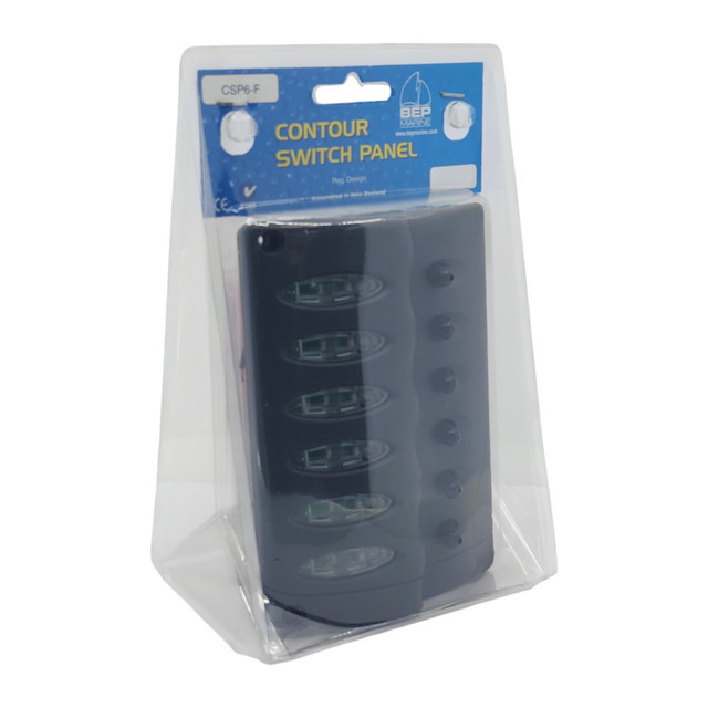 BEP 12V Contour Switch Panel CSP6-F