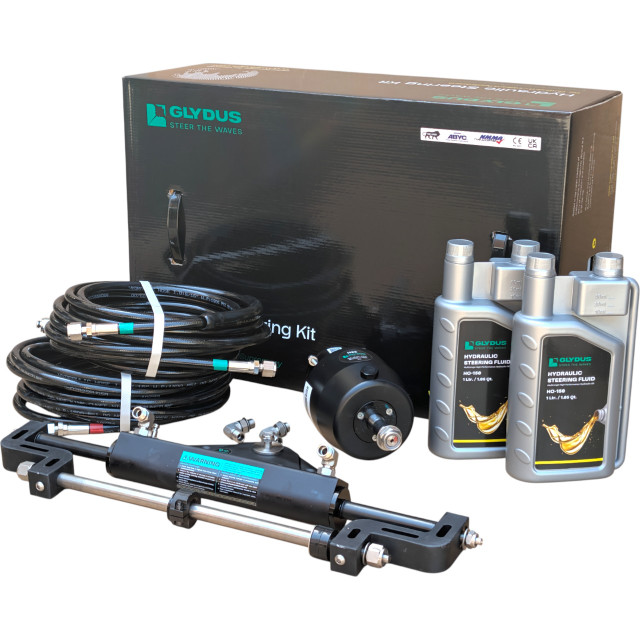 Glydus K175 hydraulic steering compatibility guide for Tohatsu outboards