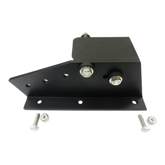 Atlas 4" Jack Plate L Bracket Combo with 2" Solid Spacer for Transducer Shield & Saver