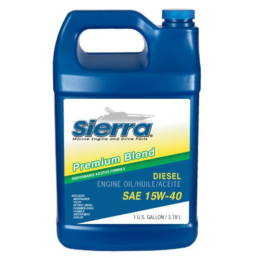 Sierra 18-9553-3 15W-40 Diesel CI-4 Oil Mineral 3.78L