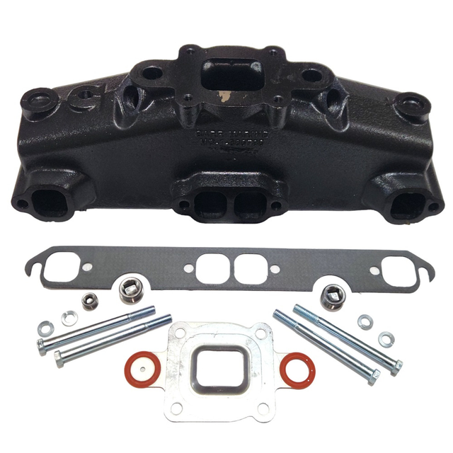 Aftermarket Mercruiser 8M0185794 V8 Small Block Dry Joint Exhaust Manifold Barr MC-1-865735 Aftermarket Mercruiser 8M0185794 V8 Small Block Dry Joint Exhaust Manifold Barr MC-1-865735