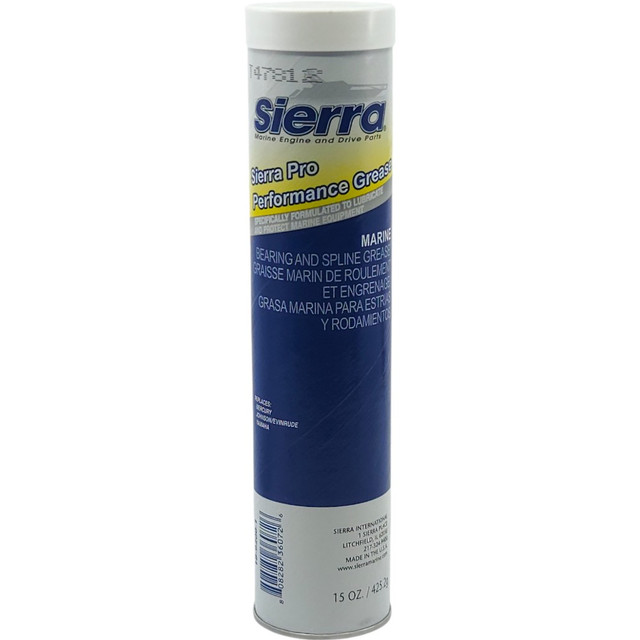 Sierra 18-9200-1-PS Prop Shaft Grease Cartridge 425G - front container and product label