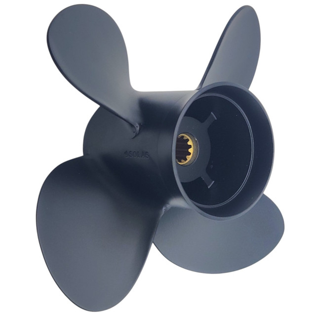 Evinrude 15-35HP Amita 4 Propeller front view Evinrude 15-35HP Amita 4 Propeller front view