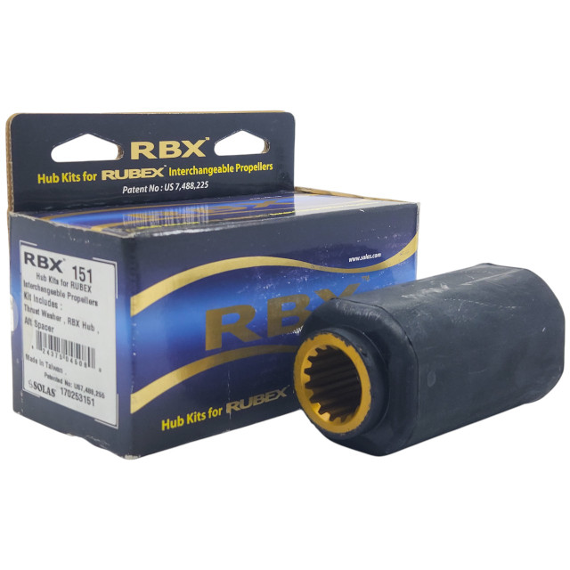 RBX-151 Evinrude 200-300HP G2 Rubex Propeller Hub Kit front view