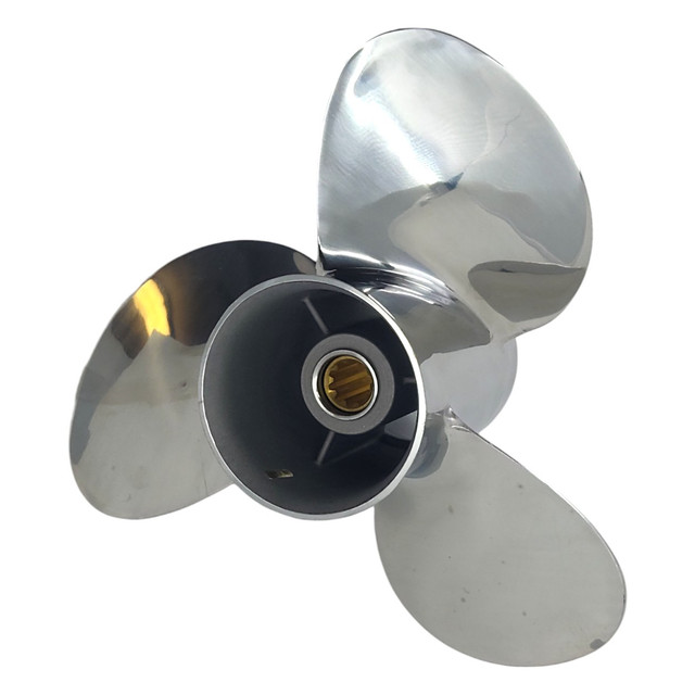 Johnson 15-35HP Solas New Saturn 3 stainless steel replacement propeller Johnson 15-35HP Solas New Saturn 3 stainless steel replacement propeller