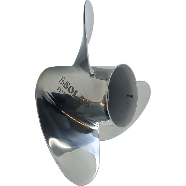 Honda Outboard 60-130HP Rubex NS 3 LH Stainless Steel Propeller